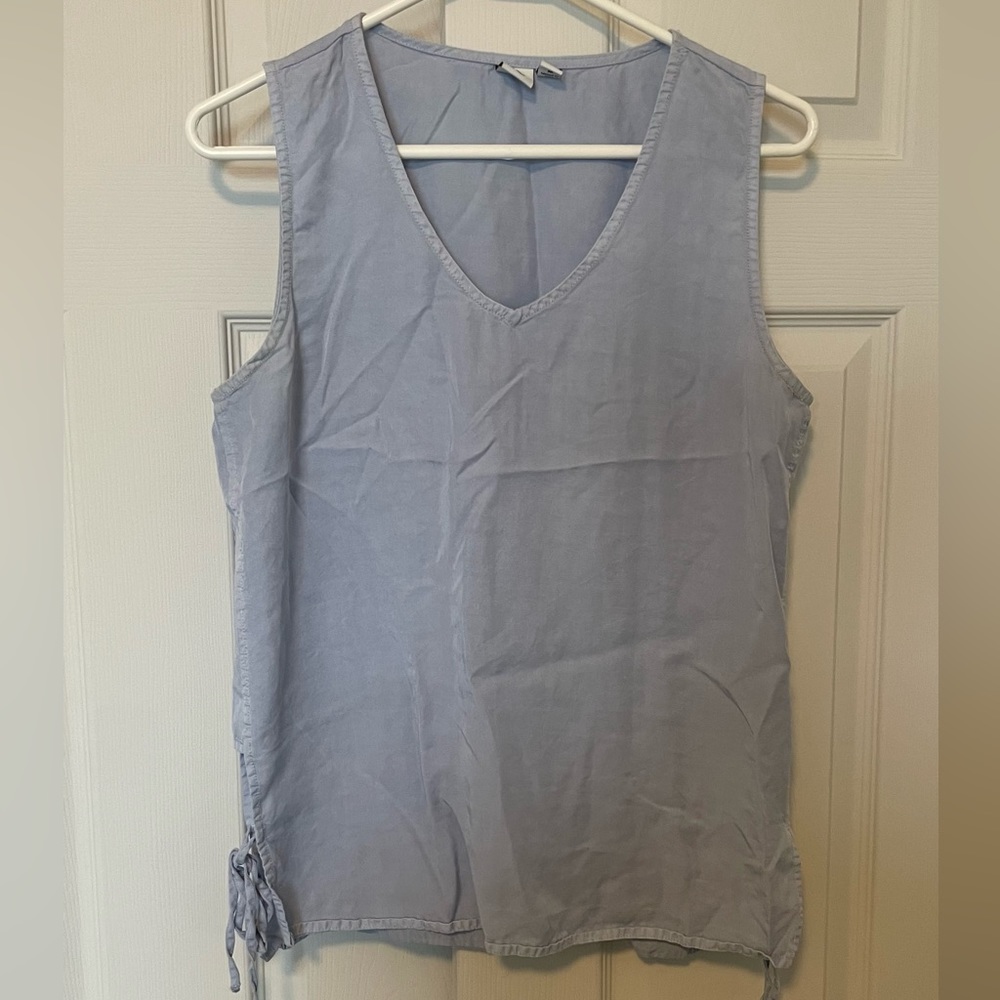 Tentree tank with ties on both sides